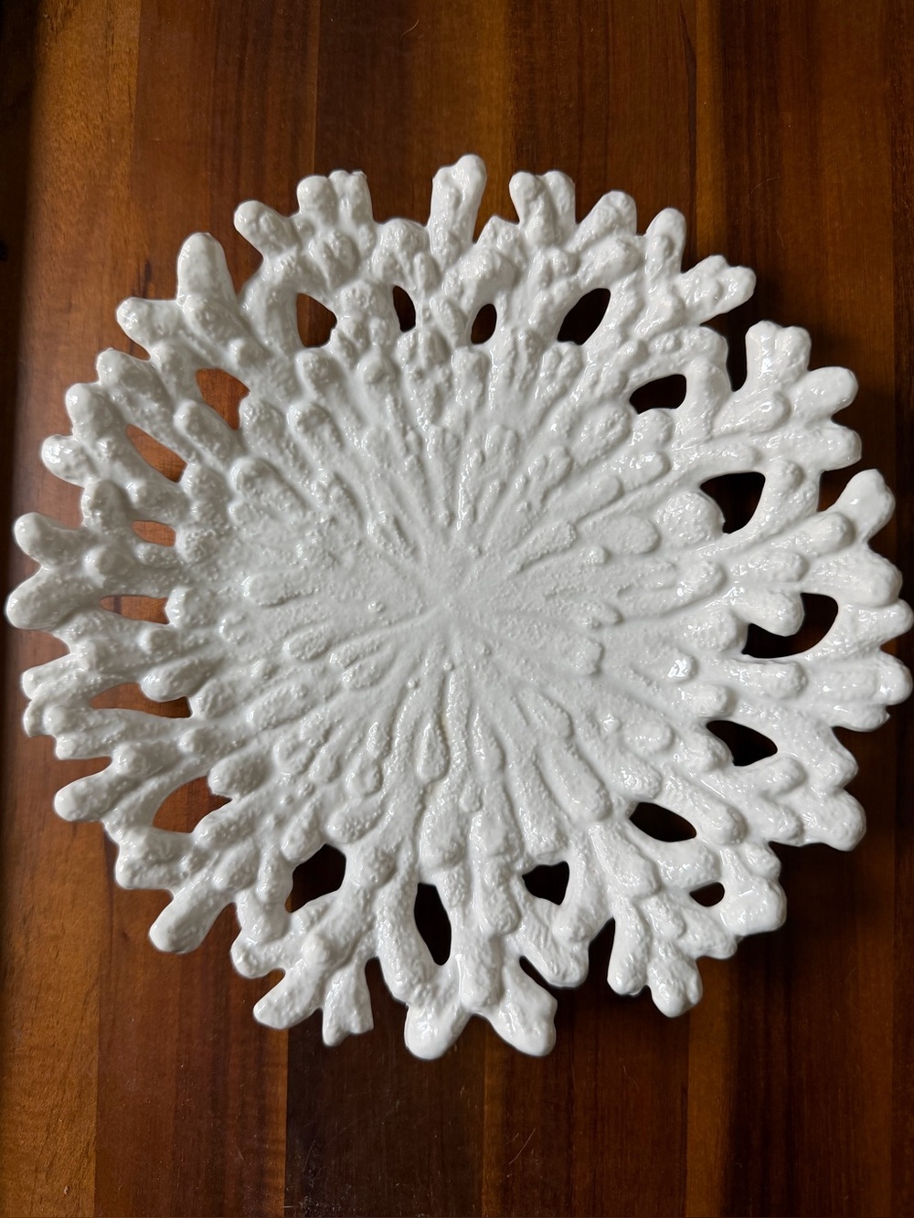 Yankee Candle White Coral Decorative Dish – Coastal Beach House Decor